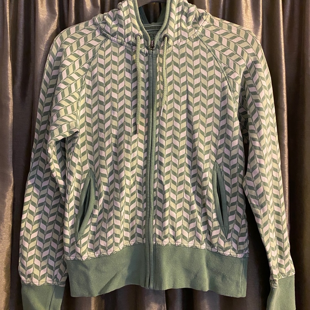 Old navy green hooded sweater